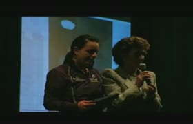 Premiazione Doina Matei con Franca Leosini
